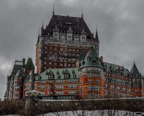 Chateau Frontenac in Quebec; call Pronto for English to French translation services